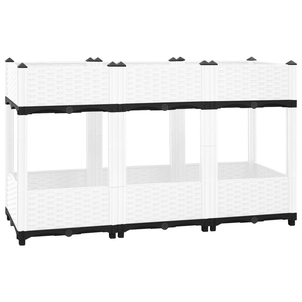 Raised Bed 120x40x71 cm Polypropylene