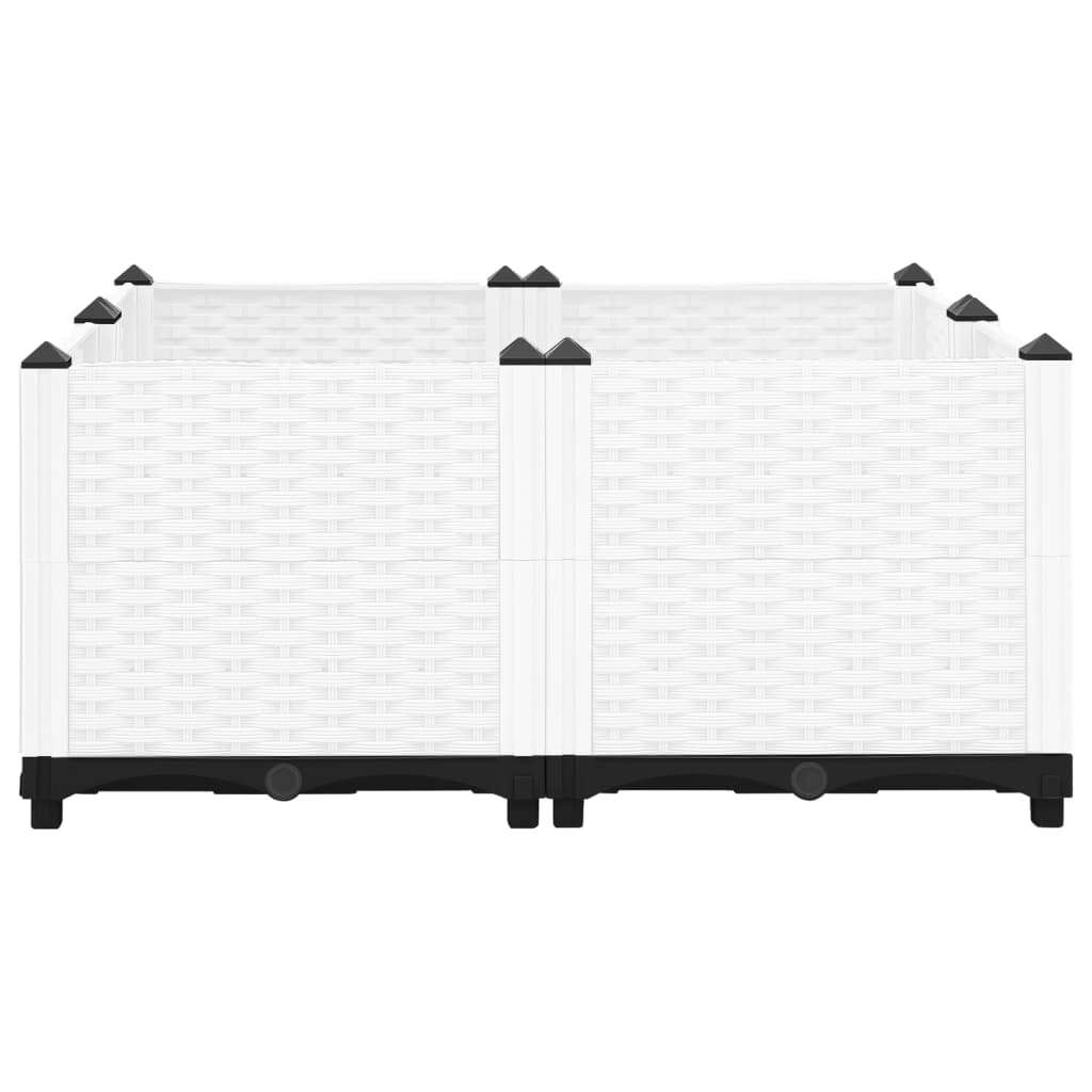 Raised Bed 80x80x38 cm Polypropylene