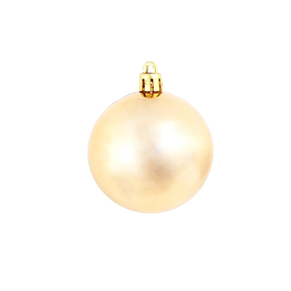 100 Piece Christmas Ball Set 3/4/6 cm Rose/Gold