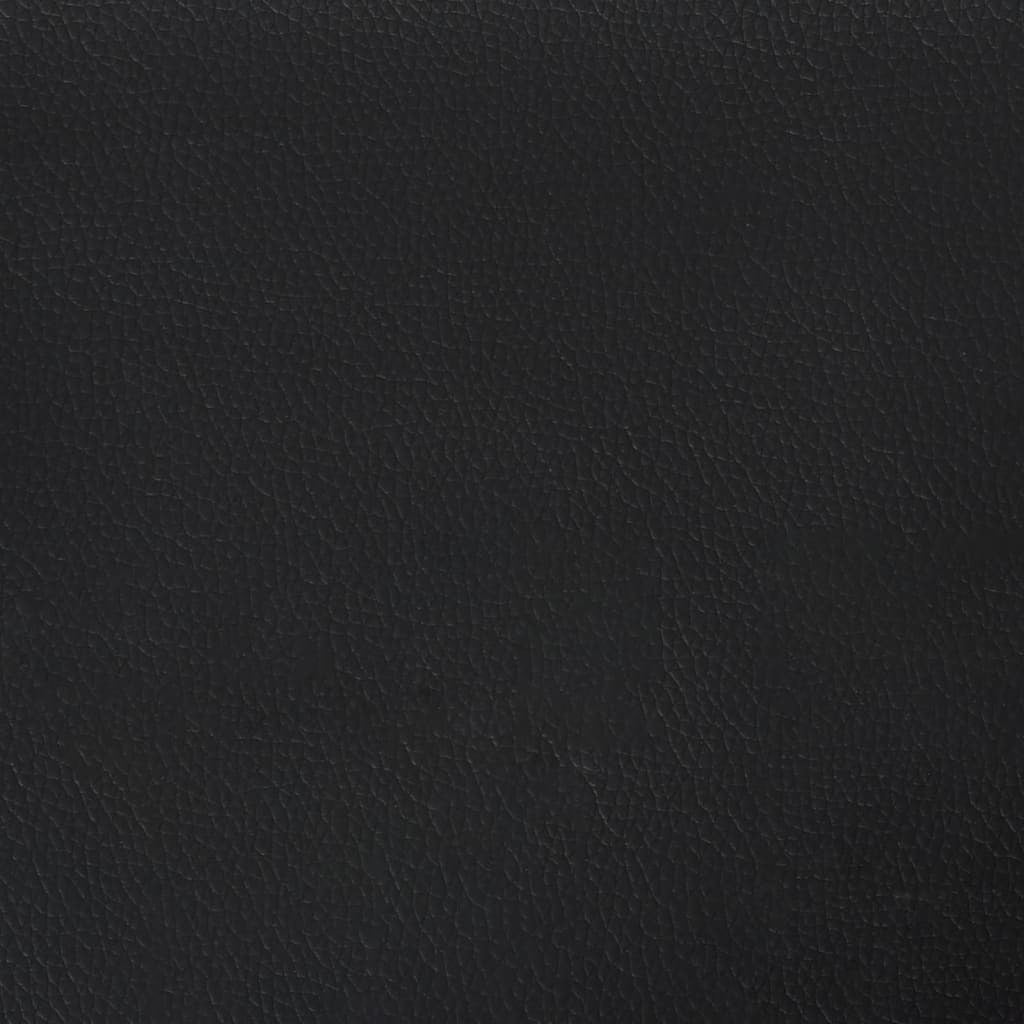 Bed Frame without Mattress Black Super King Faux Leather (UK/IE/FI/NO only)