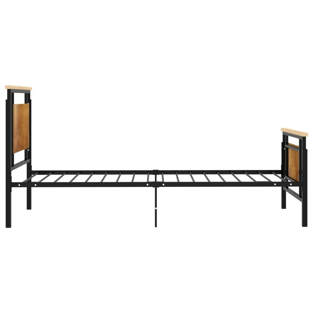 Bed Frame without Mattress Metal 90x200 cm