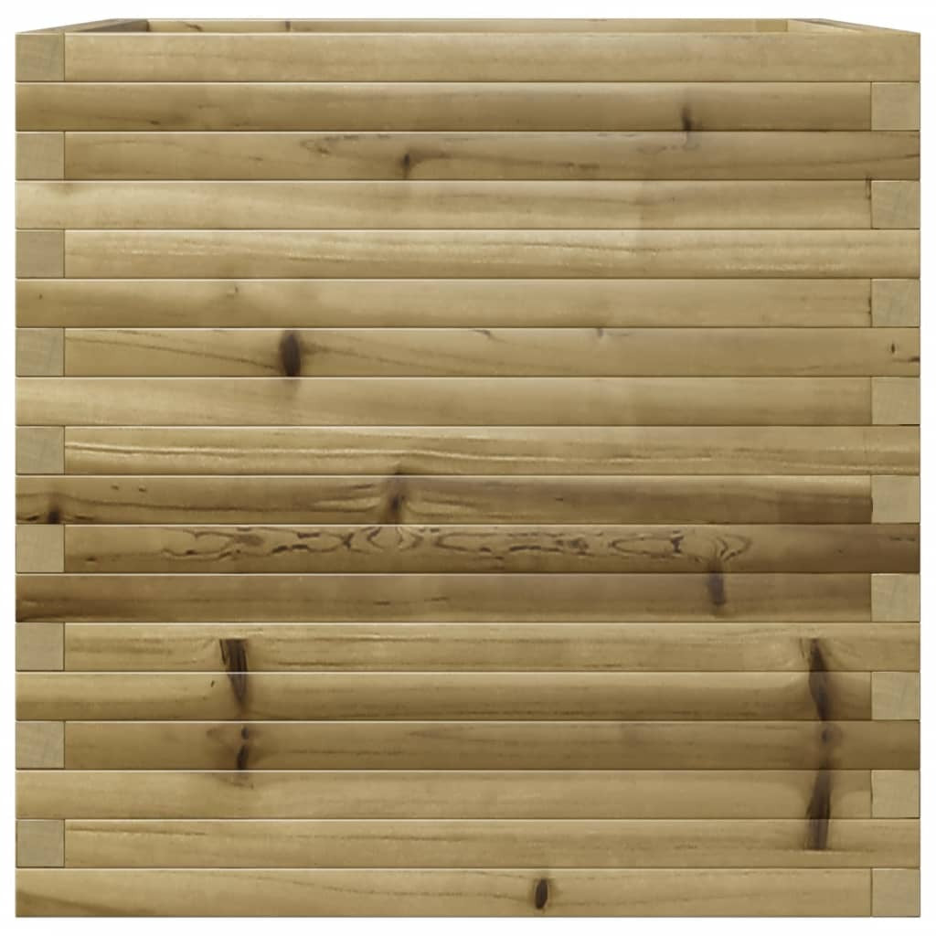 Garden Planter 70x70x68.5 cm Impregnated Wood Pine