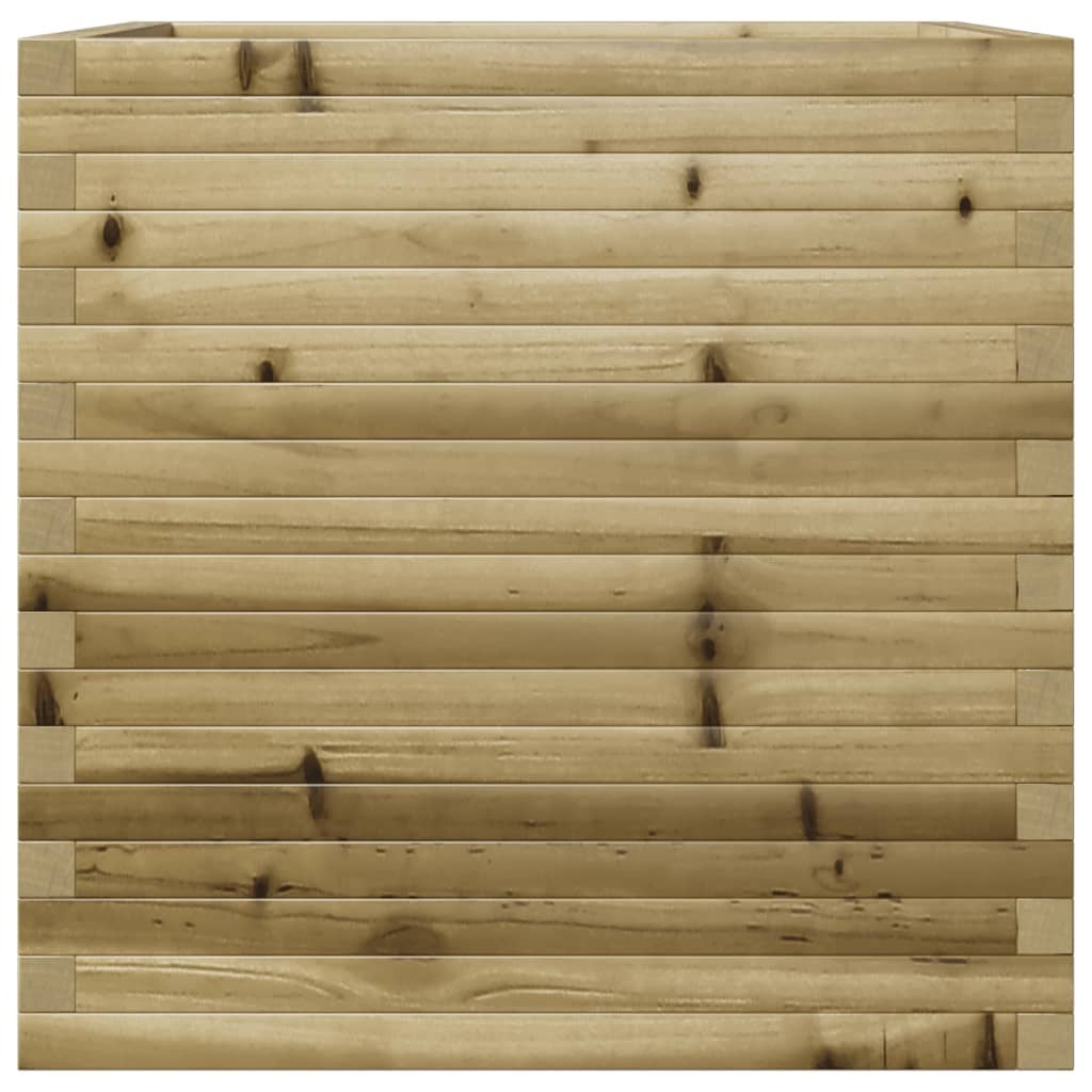 Garden Planter 70x70x68.5 cm Impregnated Wood Pine