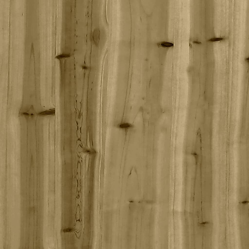Garden Planter 70x70x68.5 cm Impregnated Wood Pine