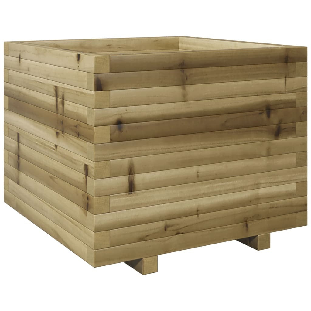 Garden Planter 60x60x49.5 cm Impregnated Wood Pine
