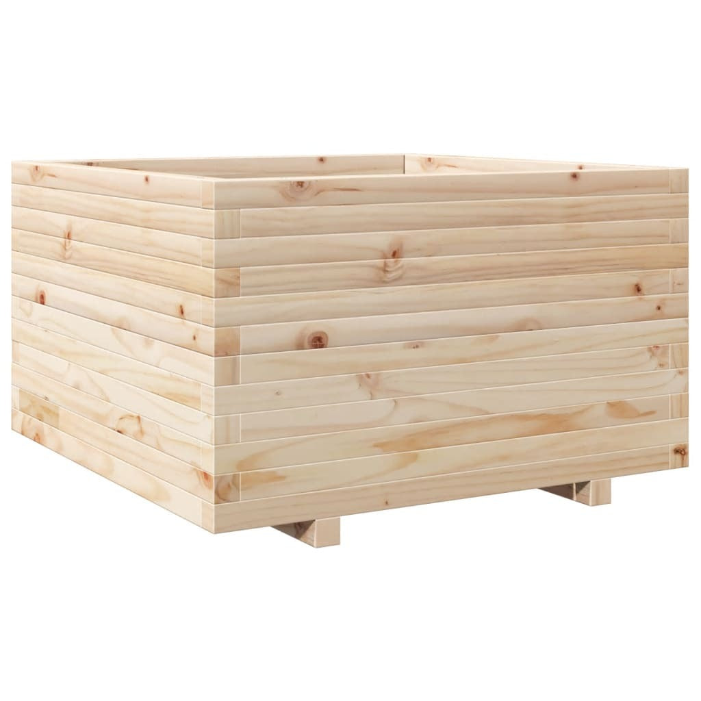 Garden Planter 80x80x49.5 cm Solid Wood Pine