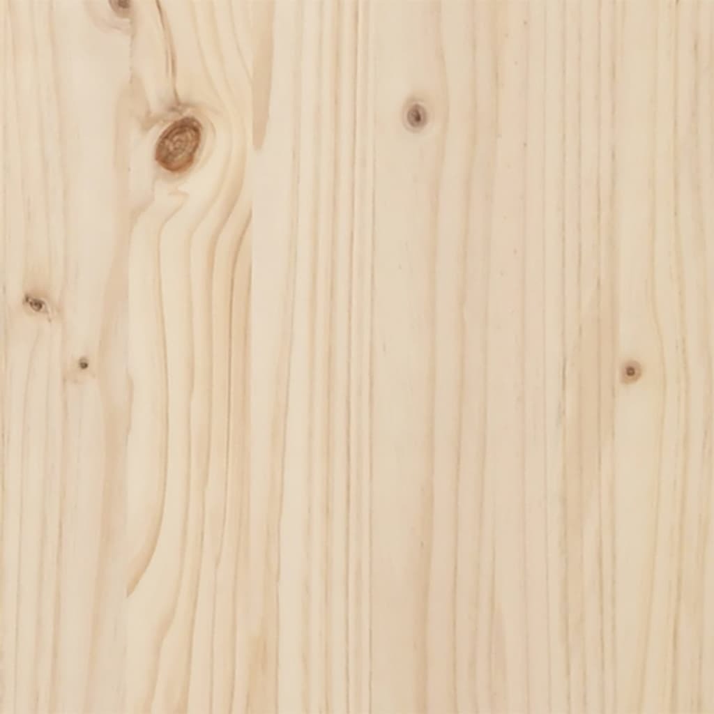 Garden Planter 80x80x49.5 cm Solid Wood Pine