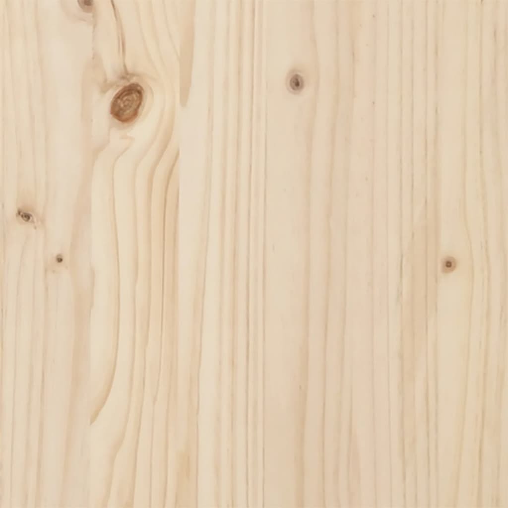 Garden Planter 90x90x49.5 cm Solid Wood Pine