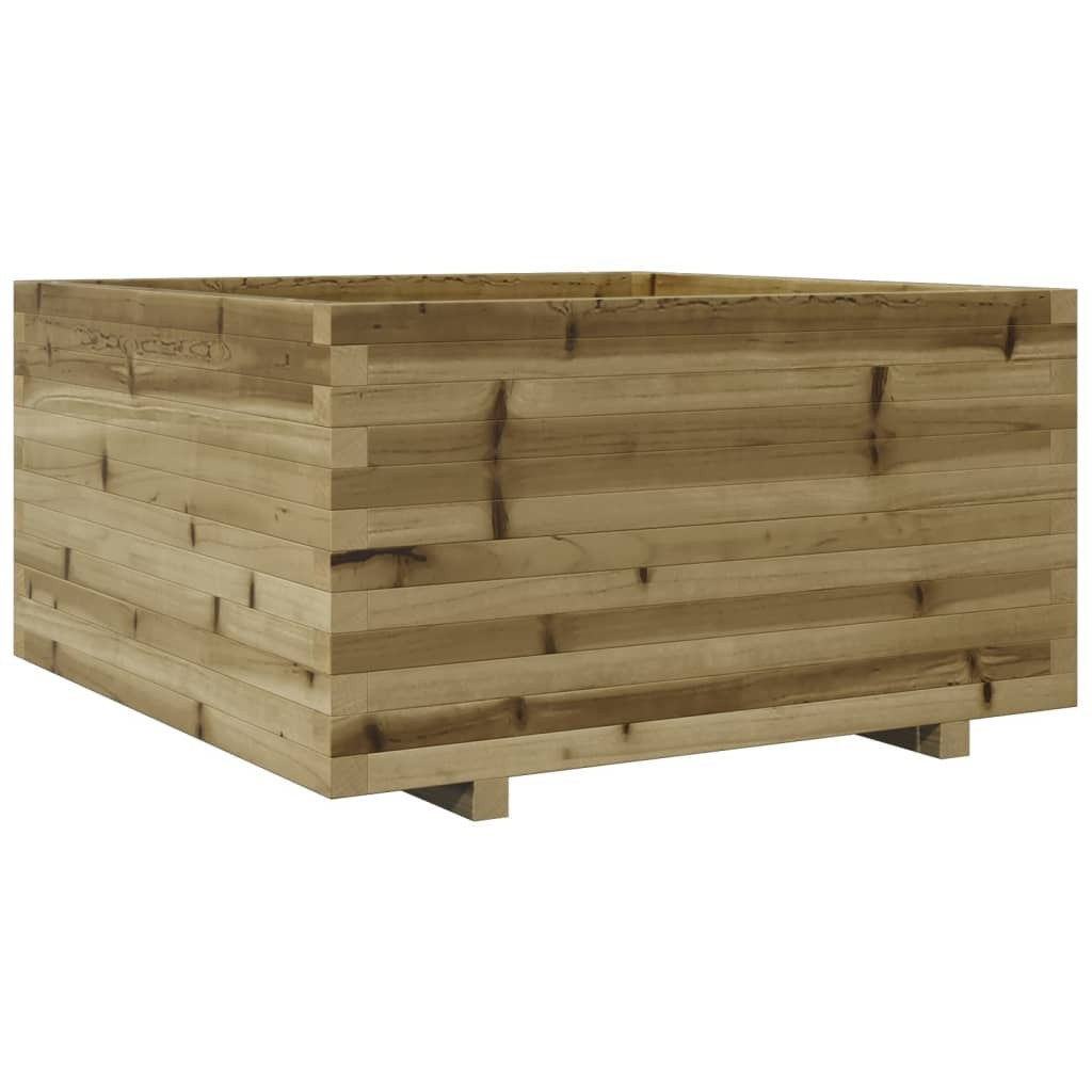 Garden Planter 90x90x49.5 cm Impregnated Wood Pine