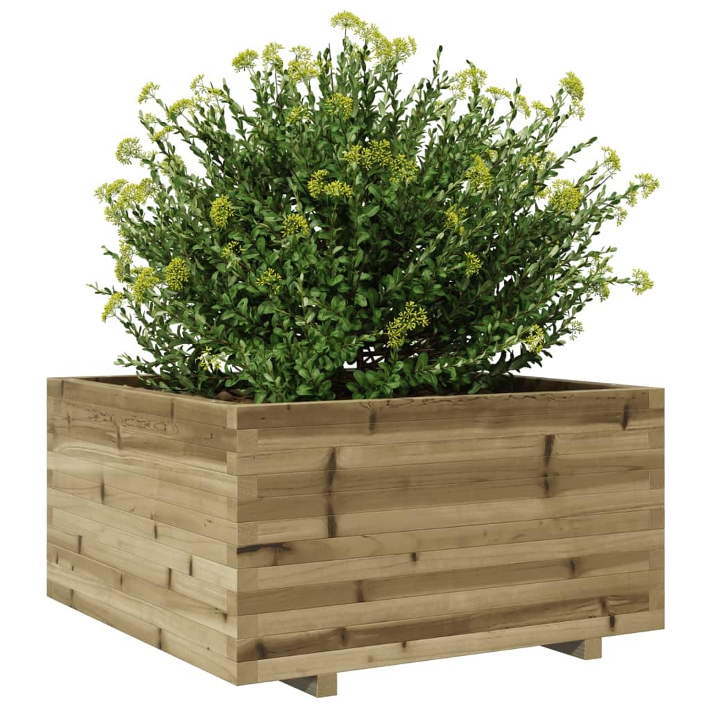 Garden Planter 90x90x49.5 cm Impregnated Wood Pine