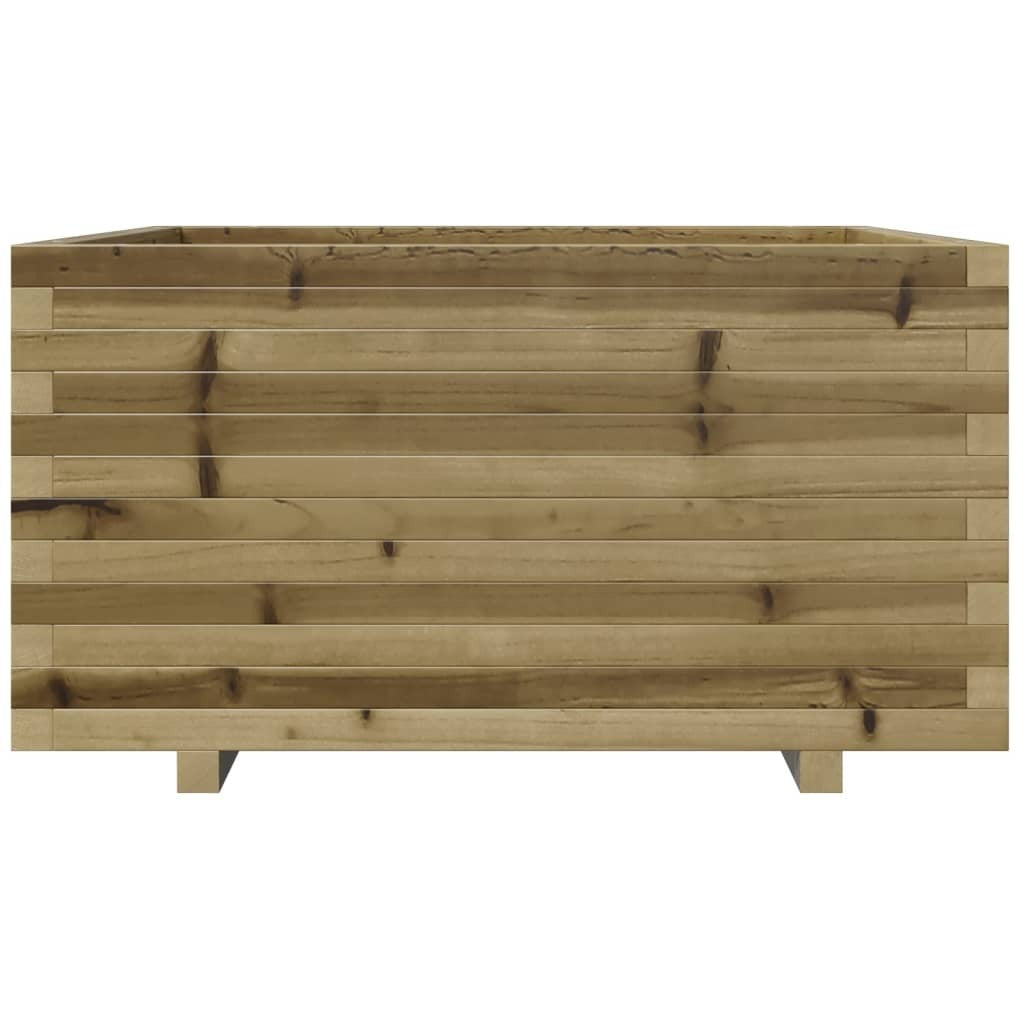 Garden Planter 90x90x49.5 cm Impregnated Wood Pine