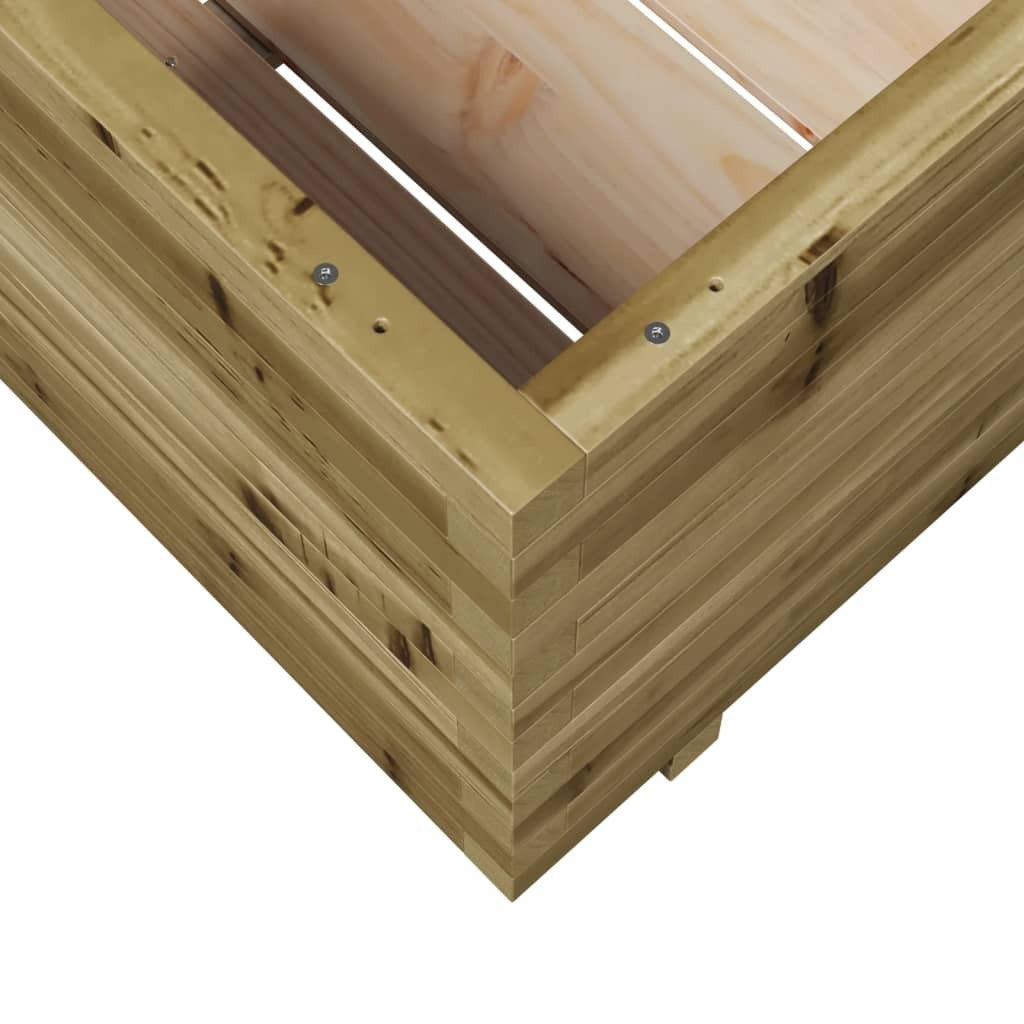 Garden Planter 90x90x49.5 cm Impregnated Wood Pine