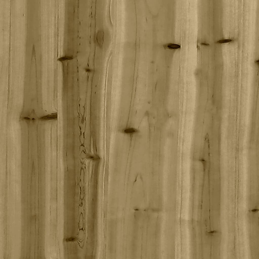 Garden Planter 90x90x49.5 cm Impregnated Wood Pine