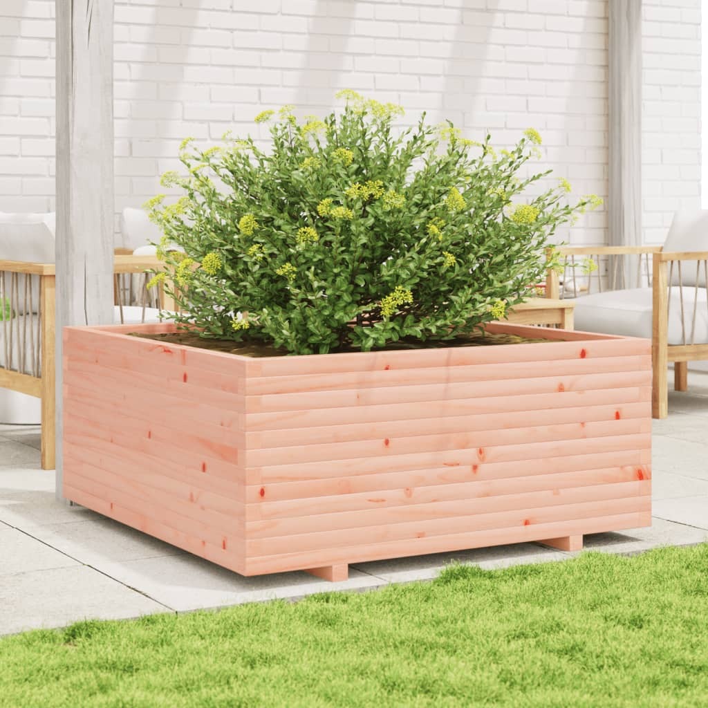 Garden Planter 110x110x49.5 cm Solid Wood Douglas