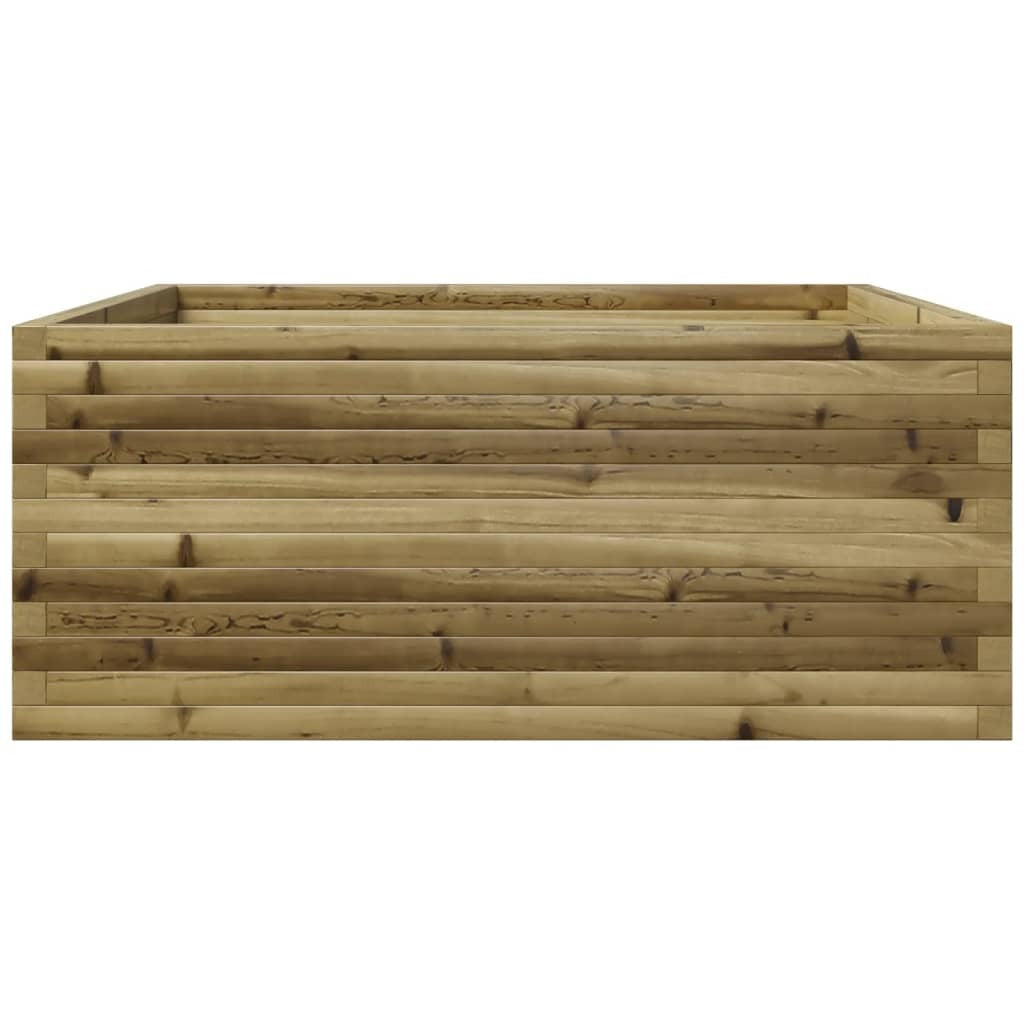 Garden Planter 110x110x49.5 cm Impregnated Wood Pine