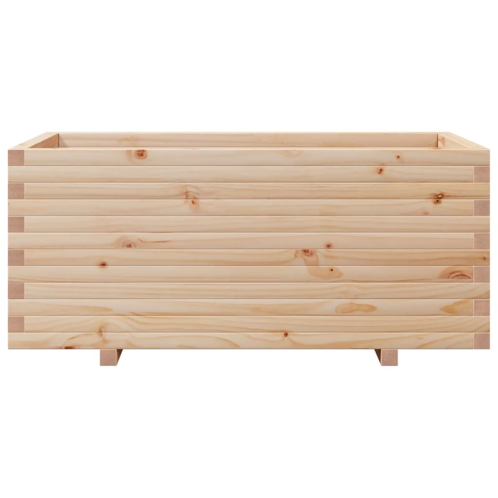 Garden Planter 110x60x49.5 cm Solid Wood Pine