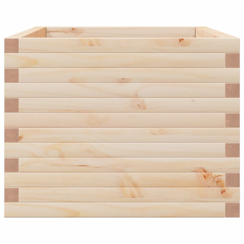 Garden Planter 110x60x49.5 cm Solid Wood Pine