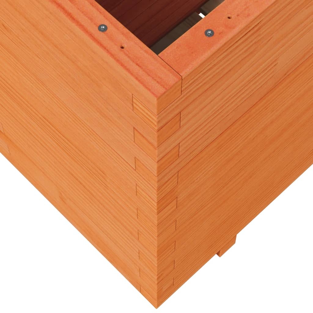 Garden Planter Wax Brown 90x40x72.5 cm Solid Wood Pine