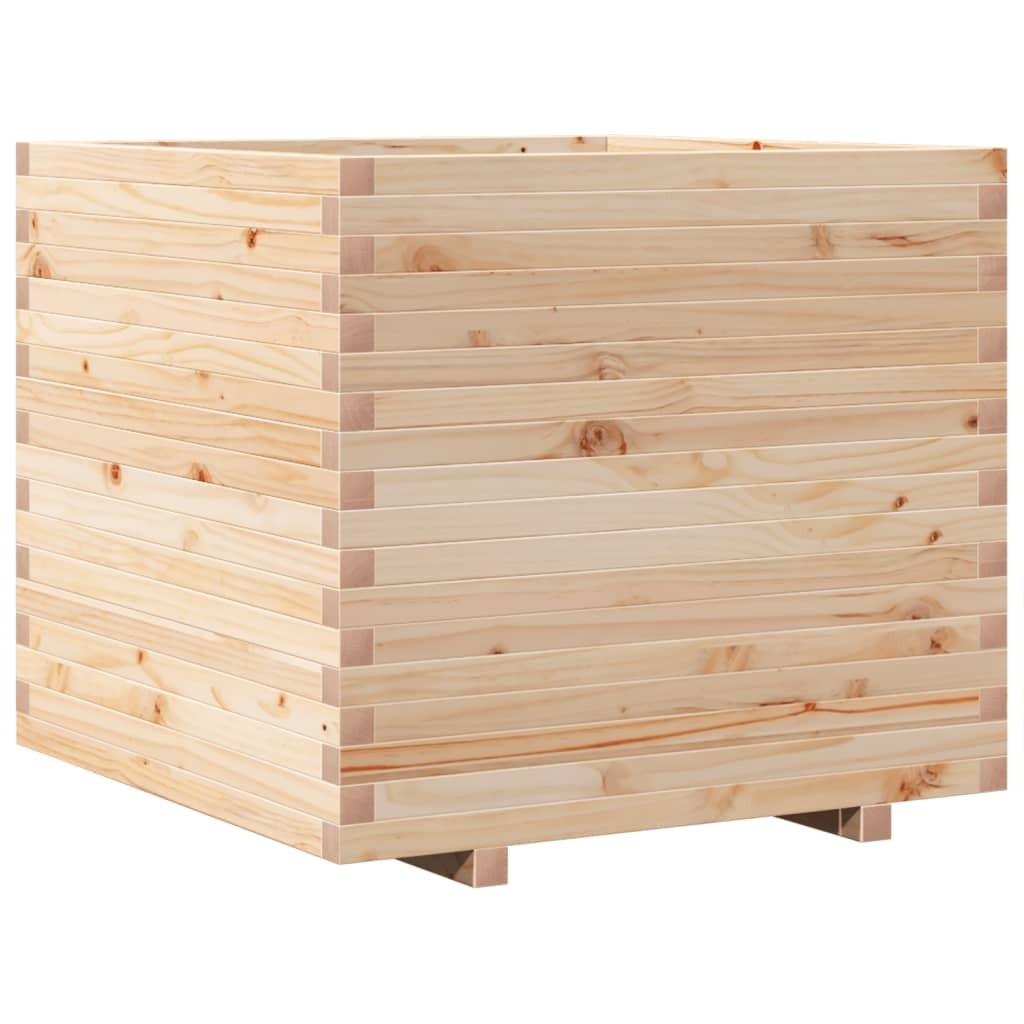 Garden Planter 80x80x72 cm Solid Wood Pine