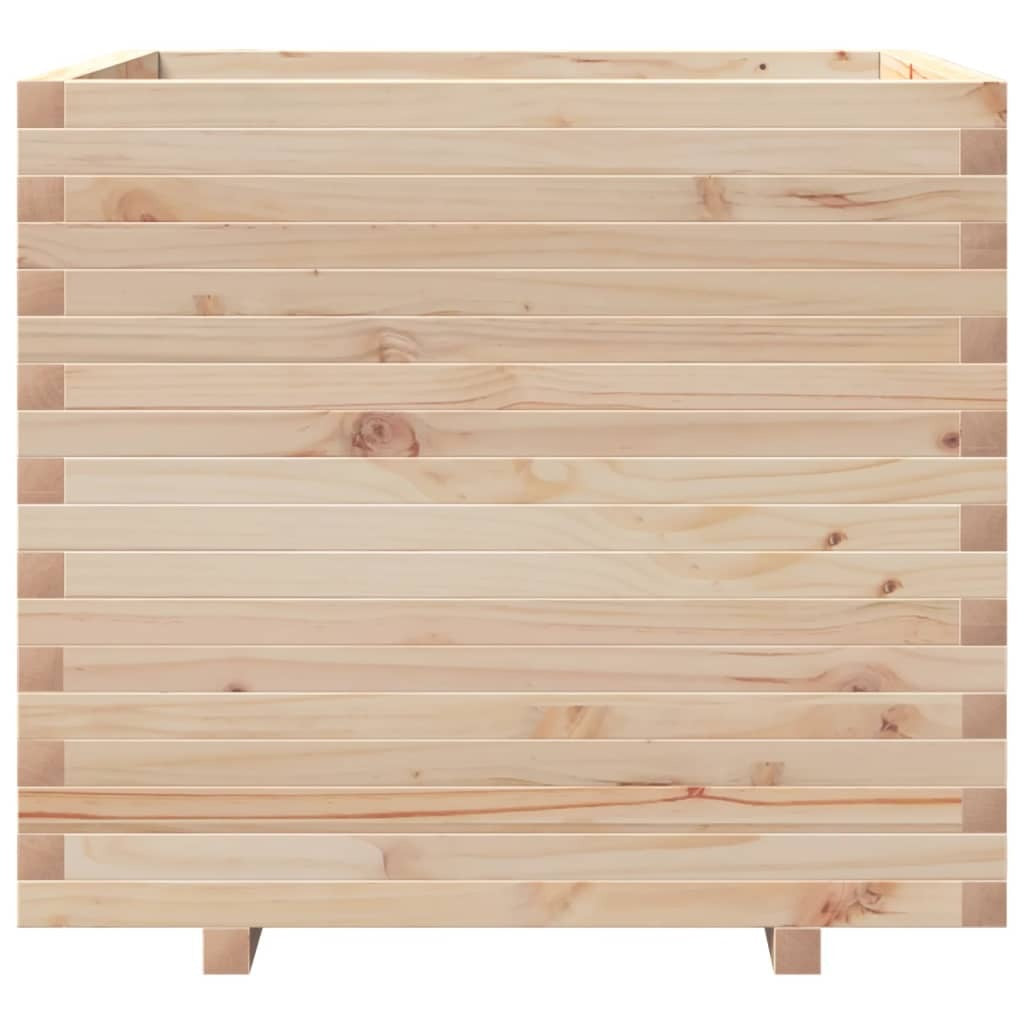 Garden Planter 80x80x72 cm Solid Wood Pine