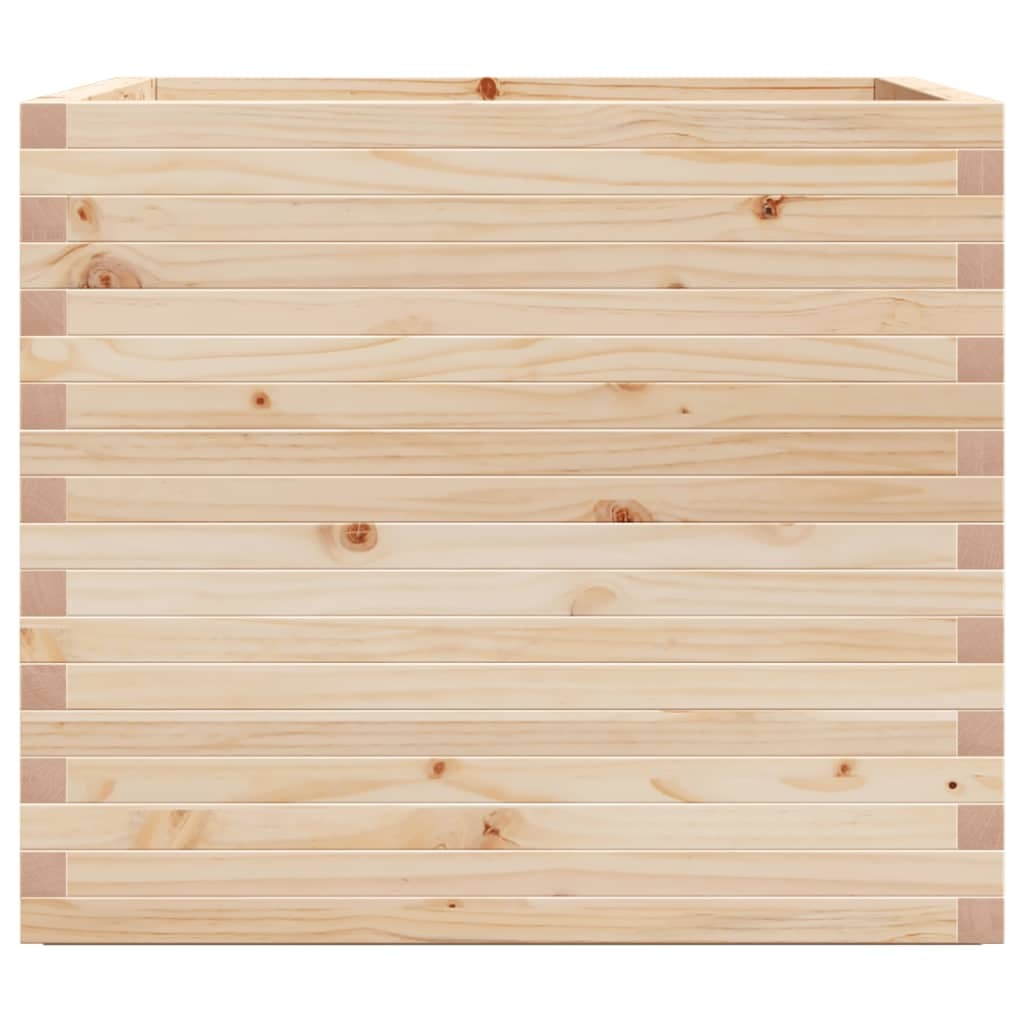 Garden Planter 80x80x72 cm Solid Wood Pine