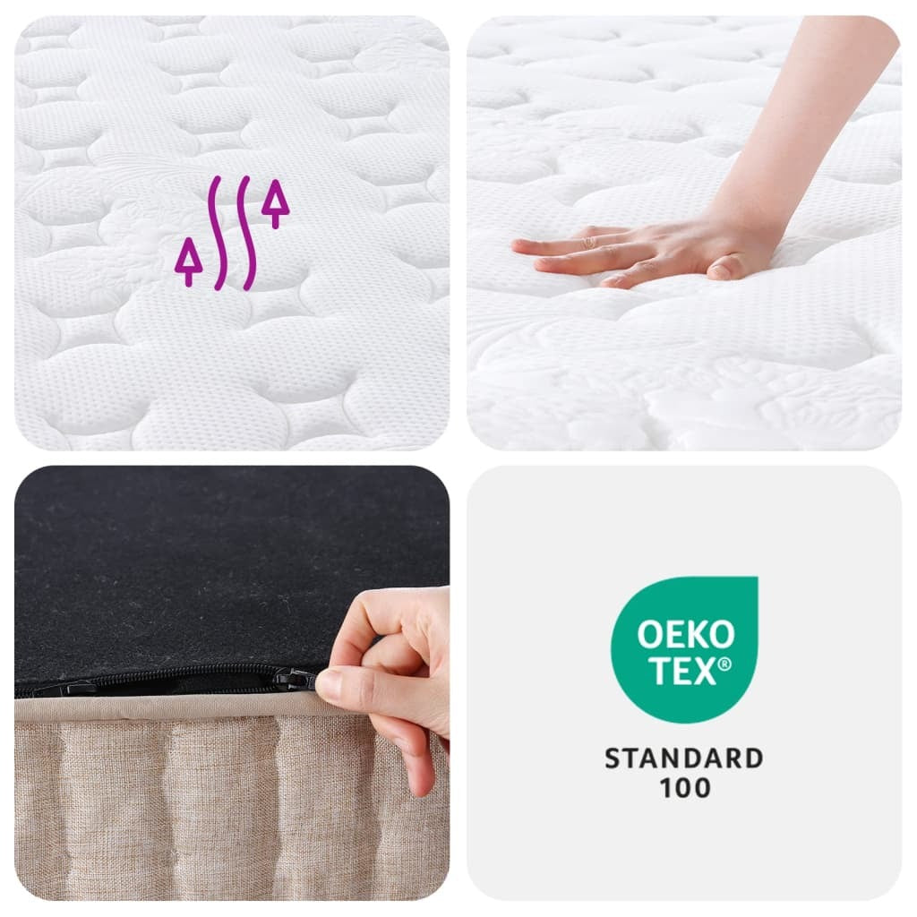 Pocket Spring Mattress Medium 80x200 cm