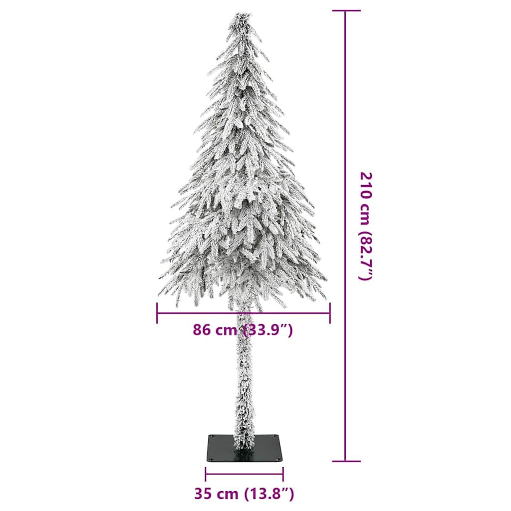 Artificial Christmas Tree White 86 x 86 x 210 cm