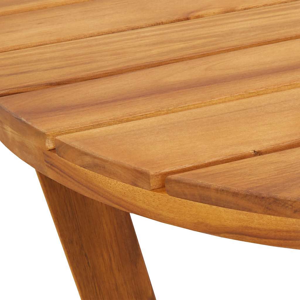 Garden Dining Table Oval 150x90x75 cm Solid Wood Acacia