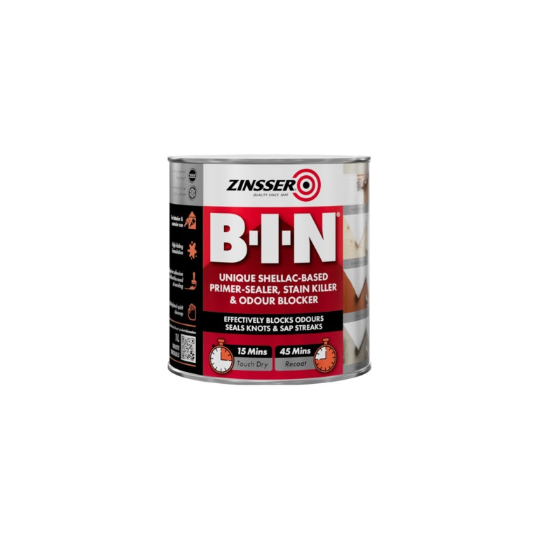 Zinsser B-I-N Primer Sealer Stain Killer 500ml