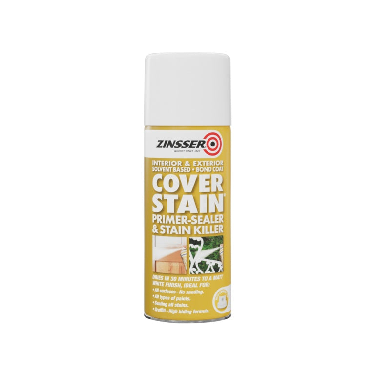Zinsser Cover Stain Oil Based Sealer Stain Killer 390ml