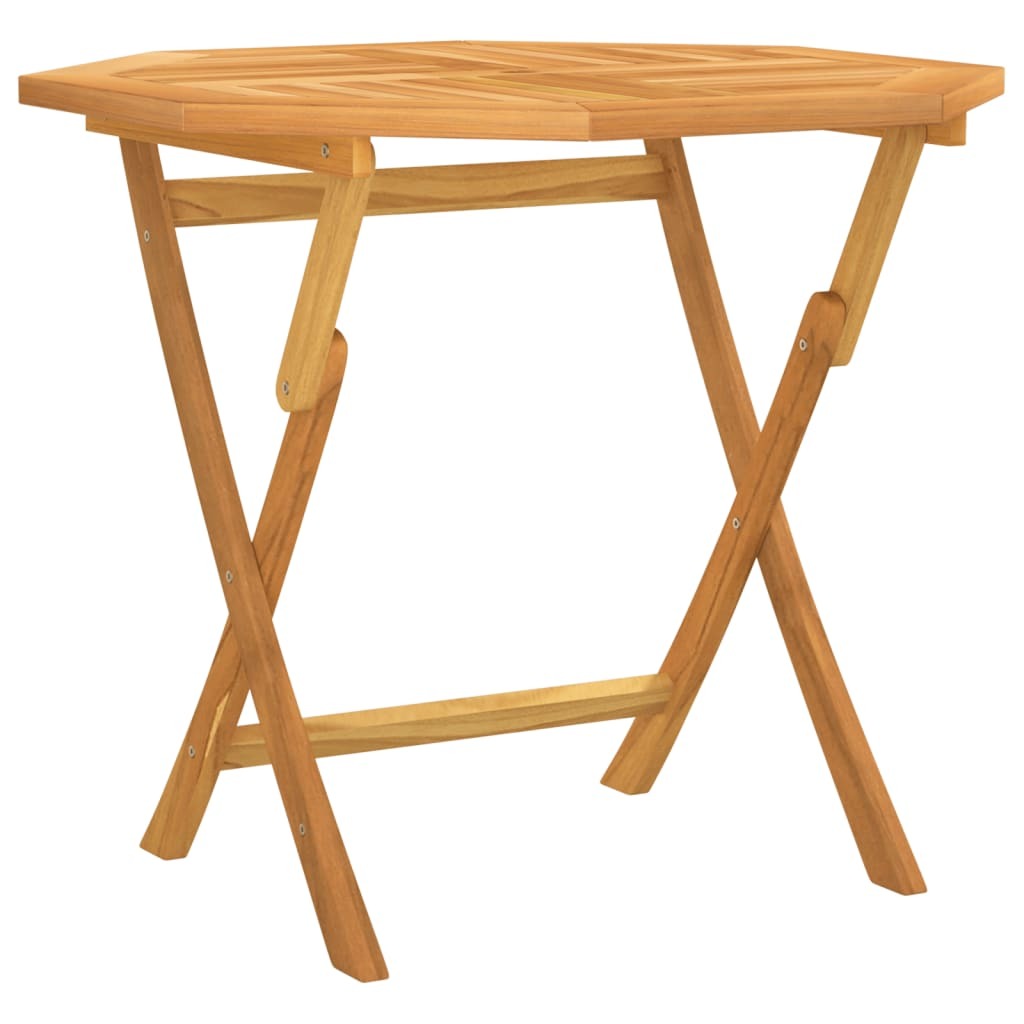 Folding Garden Table 85x85x76 cm Solid Teak Wood