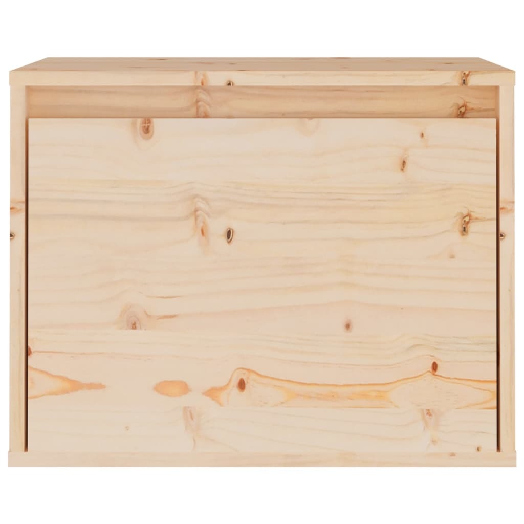 Wall Cabinet 45x30x35 cm Solid Pinewood