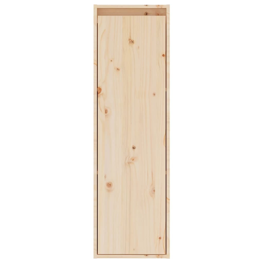 Wall Cabinets 2 pcs 30x30x100 cm Solid Pinewood
