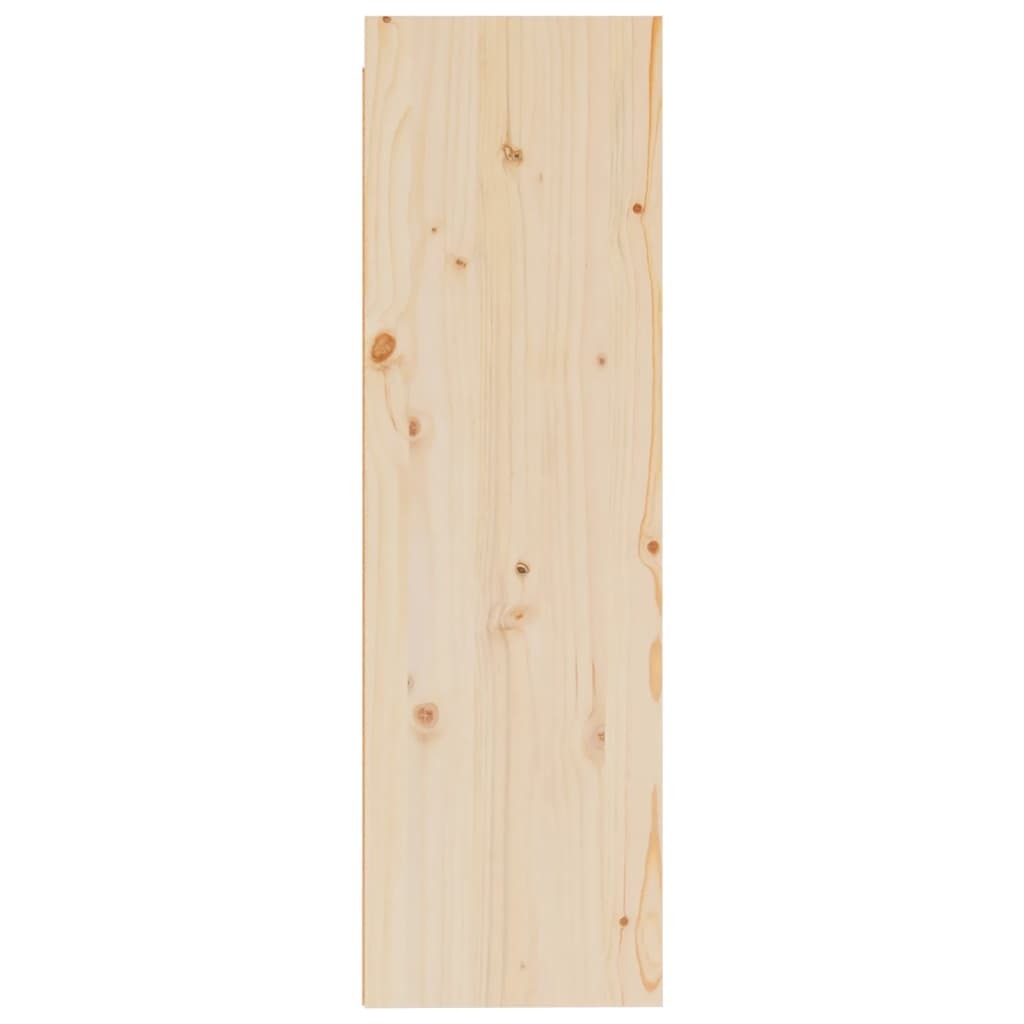 Wall Cabinets 2 pcs 30x30x100 cm Solid Pinewood