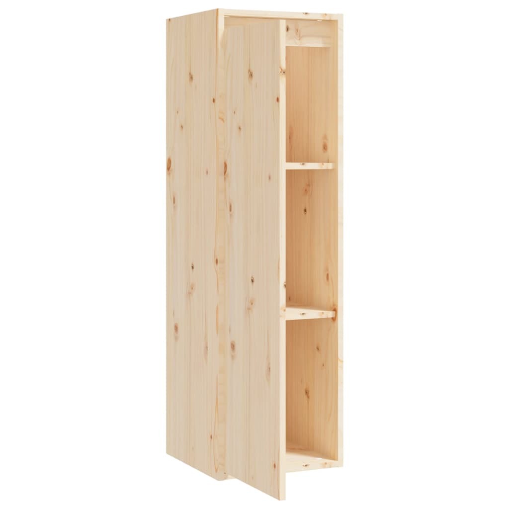 Wall Cabinets 2 pcs 30x30x100 cm Solid Pinewood