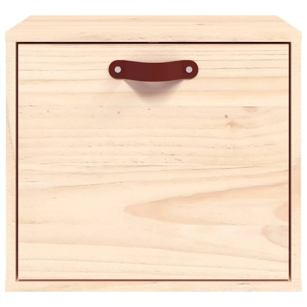 Wall Cabinet 40x30x35 cm Solid Wood Pine