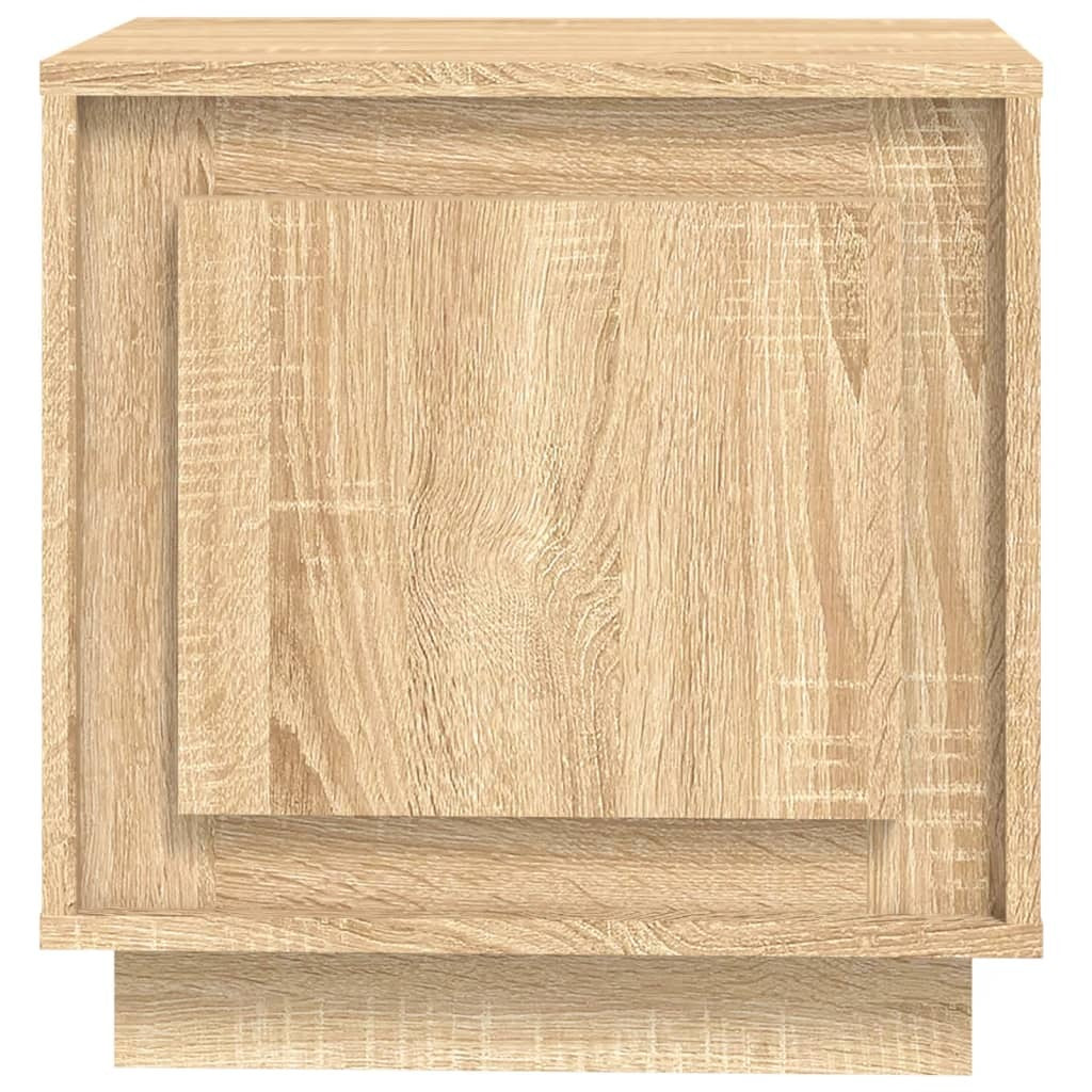 Bedside Cabinet Sonoma Oak 44x35x45 cm Engineered Wood
