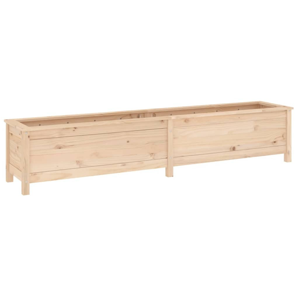 Garden Raised Bed 199.5x40x39 cm Solid Wood Pine
