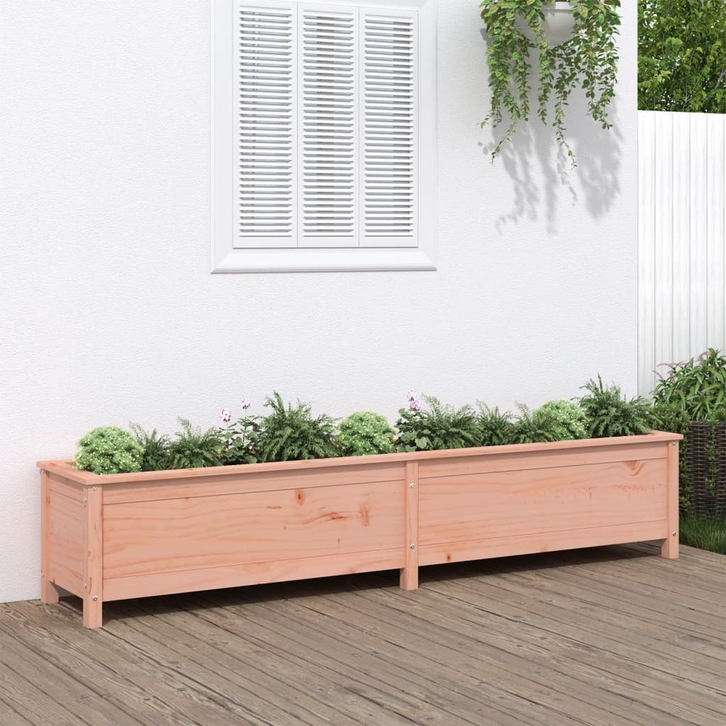Garden Raised Bed 199.5x40x39 cm Solid Wood Douglas