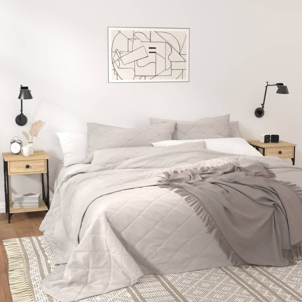 Bedside Cabinets 2 pcs Sonoma Oak 40x42x60 cm Engineered Wood