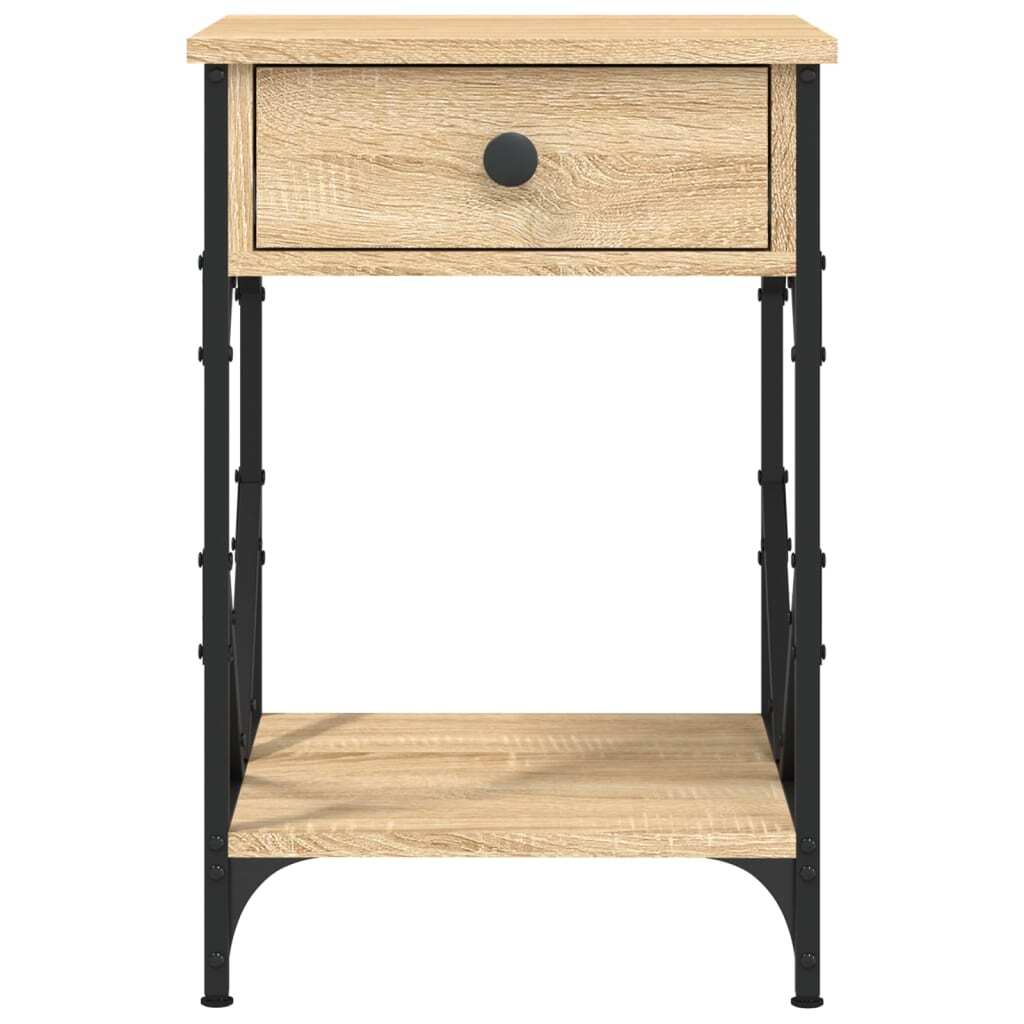 Bedside Cabinets 2 pcs Sonoma Oak 40x42x60 cm Engineered Wood