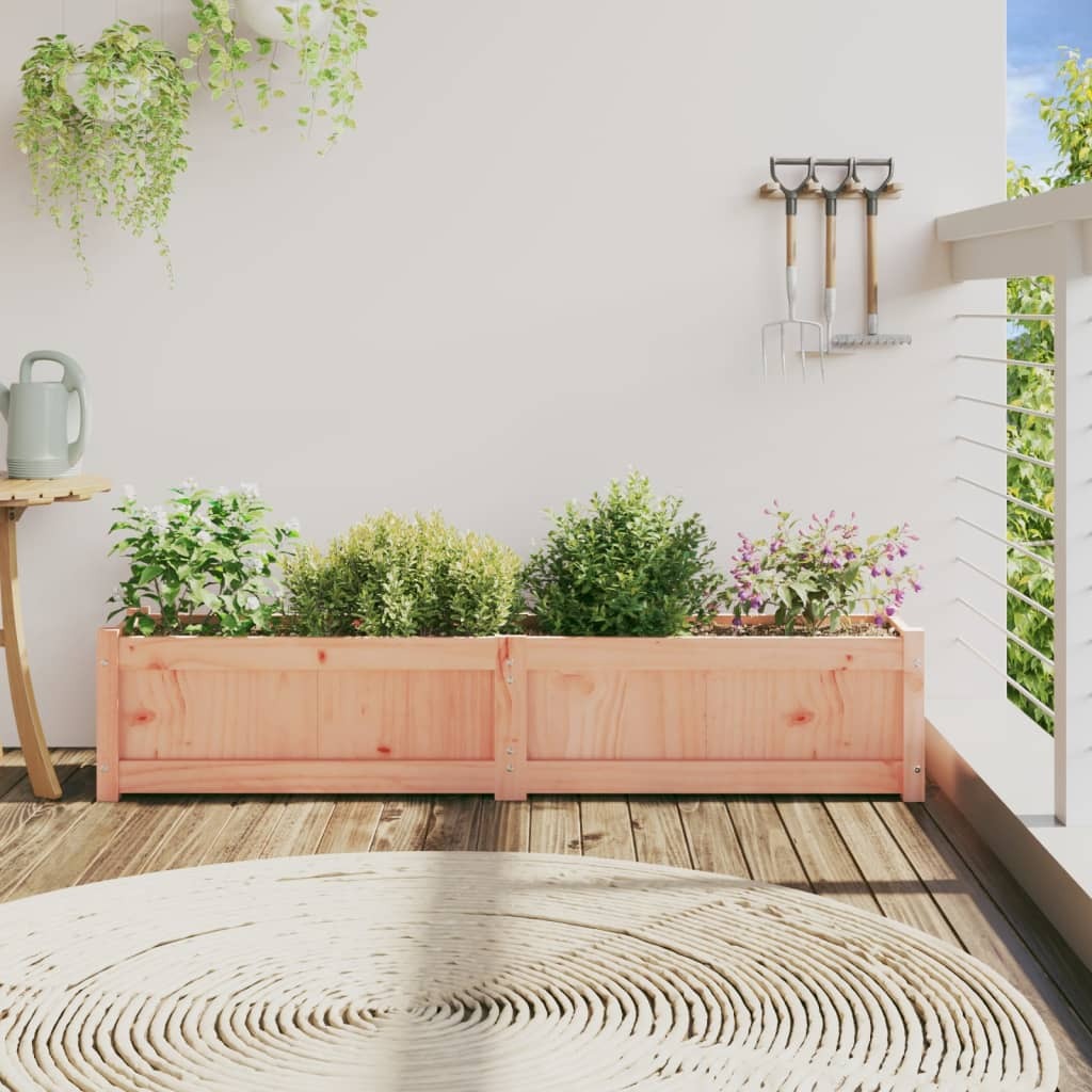 Garden Planter 150x31x31 cm Solid Wood Douglas