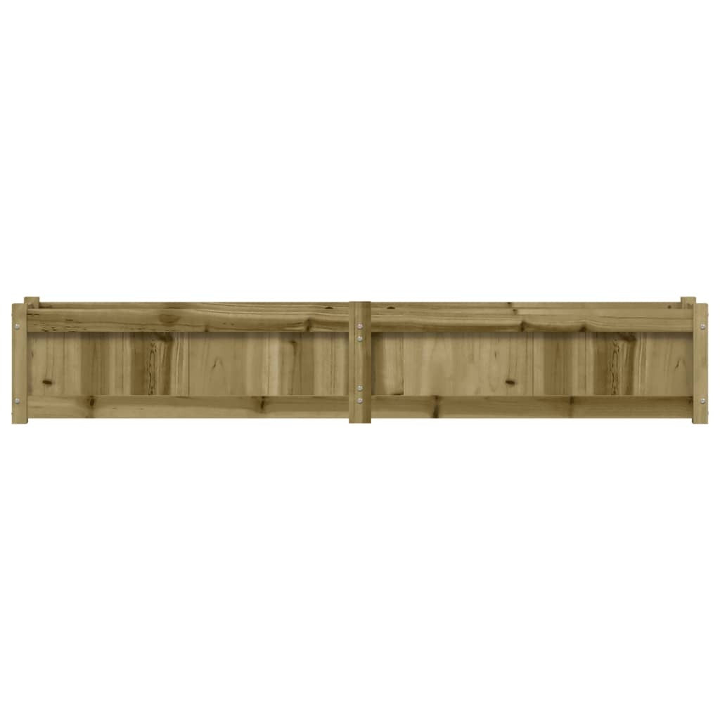 Garden Planter 180x31x31 cm Impregnated Wood Pine