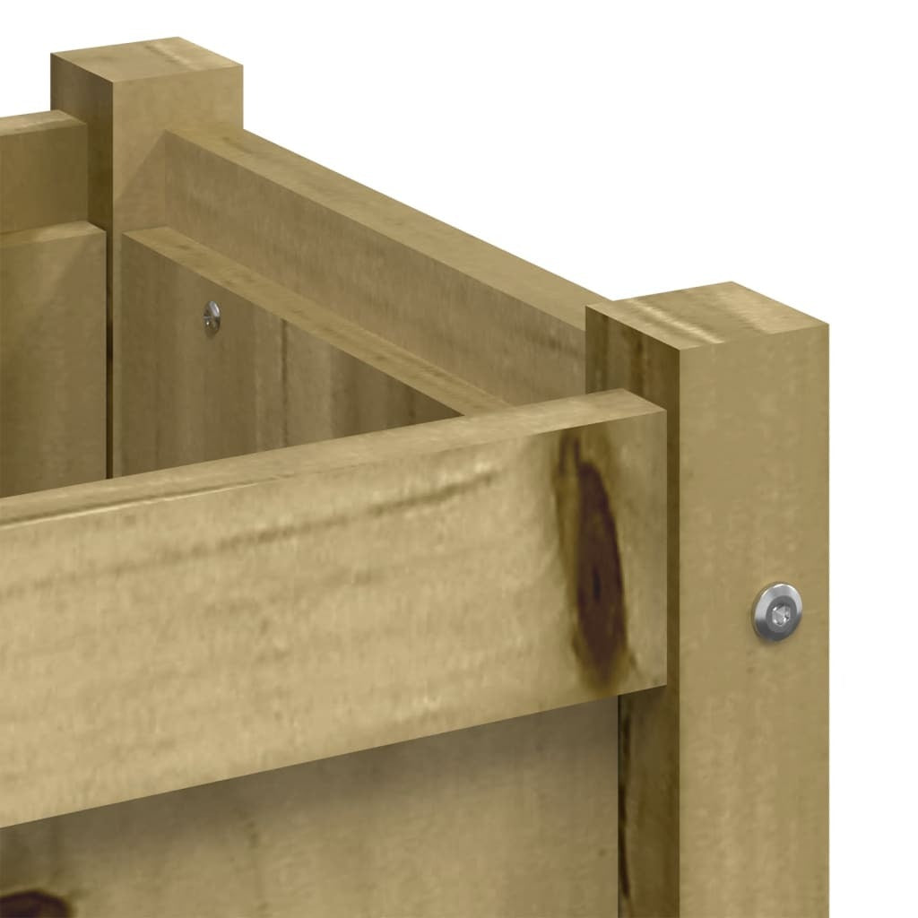 Garden Planter 180x31x31 cm Impregnated Wood Pine