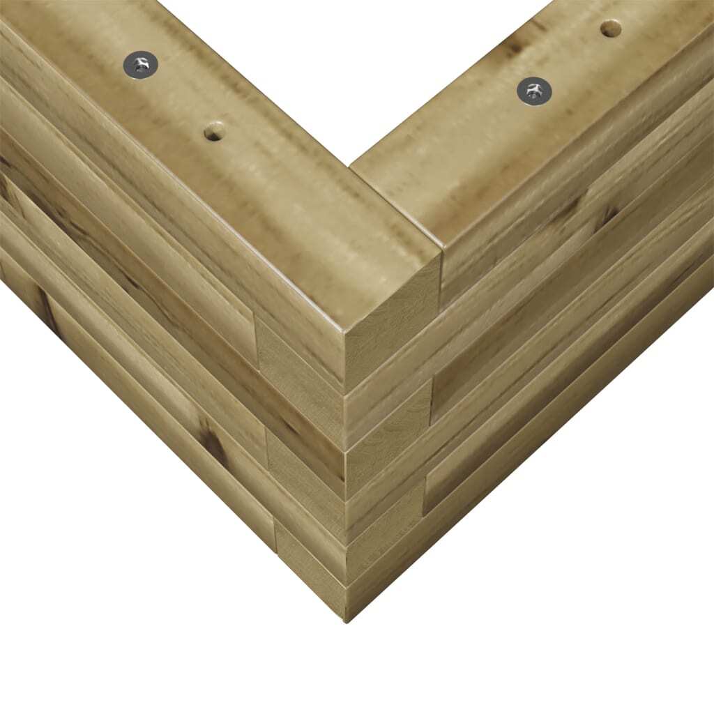 Garden Planter 90x60x23 cm Impregnated Wood Pine
