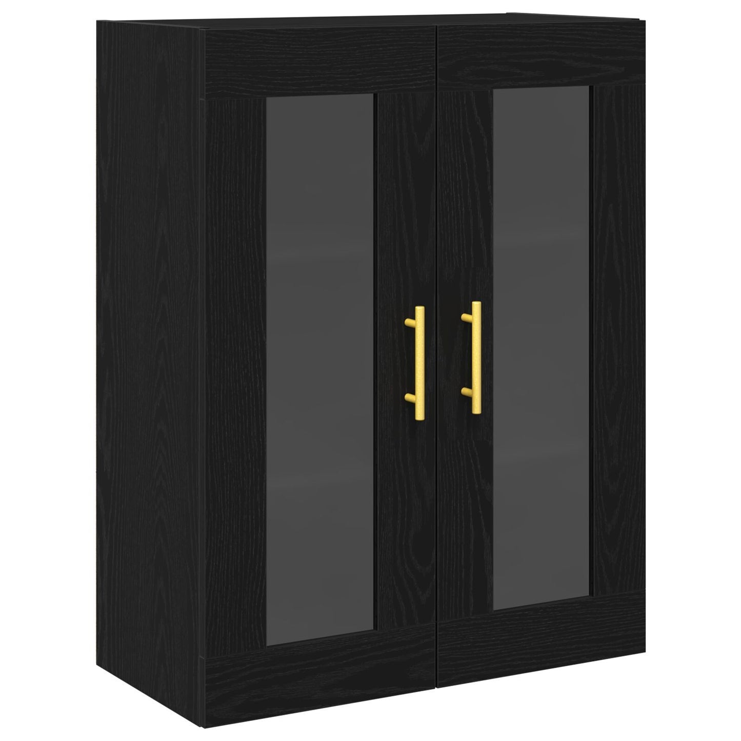 Wall-mounted Cabinet Wall-mounted Black oak 69.5 x 34 x 90 cm