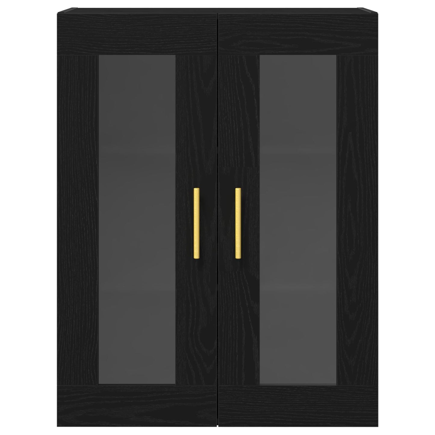 Wall-mounted Cabinet Wall-mounted Black oak 69.5 x 34 x 90 cm