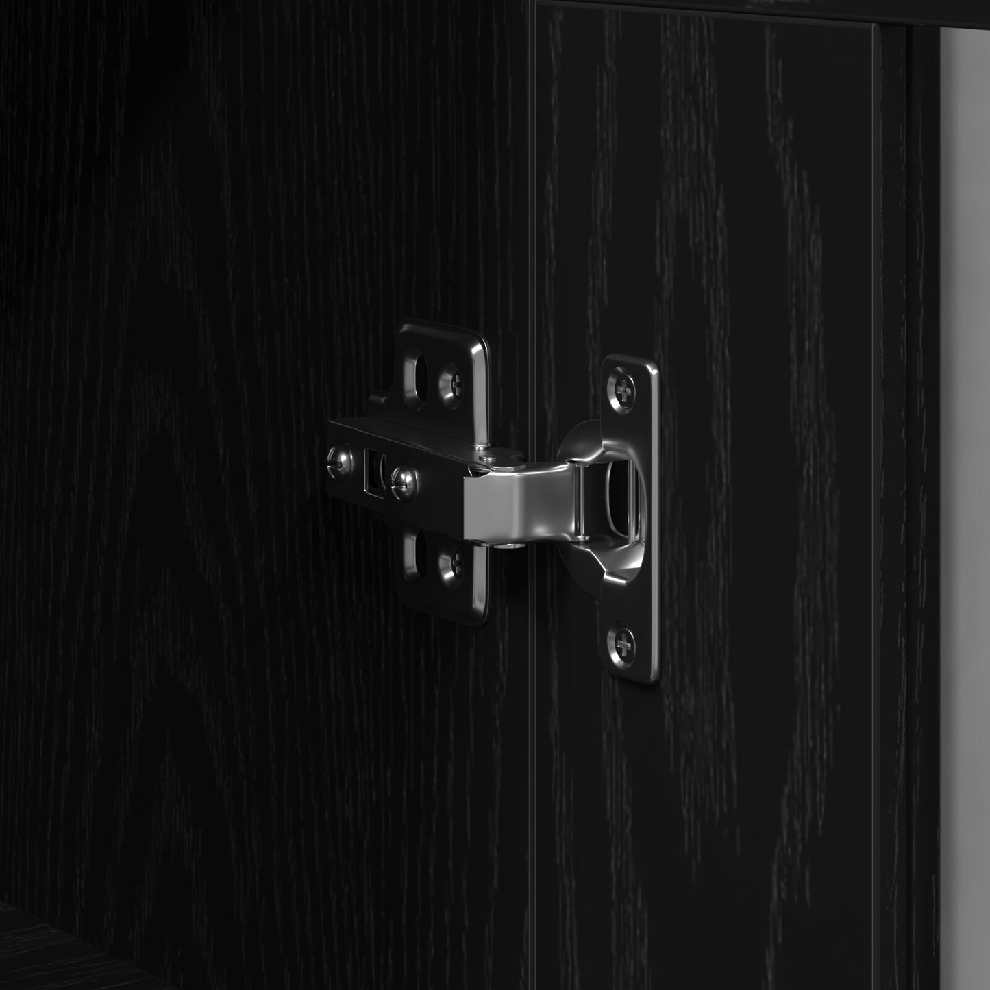Wall-mounted Cabinet Wall-mounted Black oak 69.5 x 34 x 90 cm