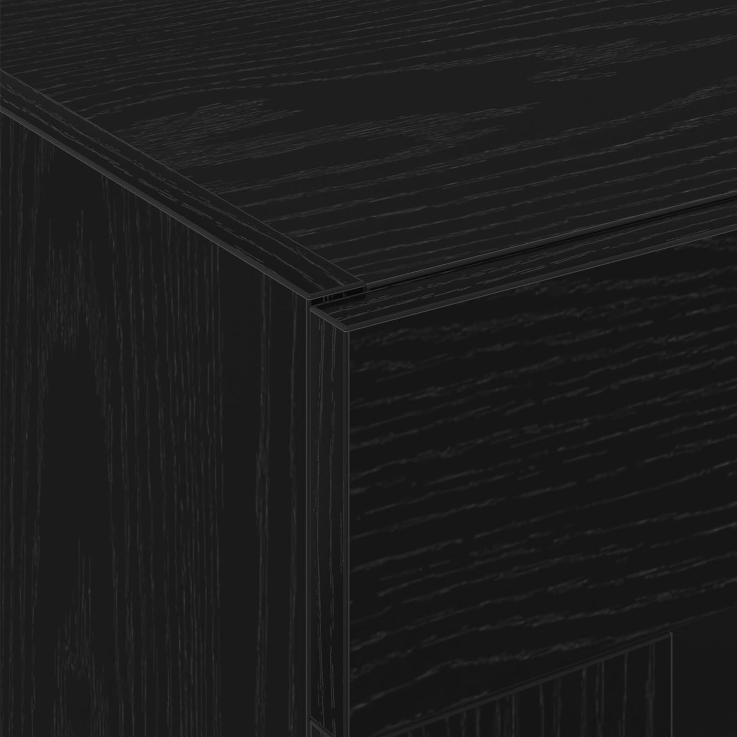 Wall-mounted Cabinet Wall-mounted Black oak 69.5 x 34 x 90 cm