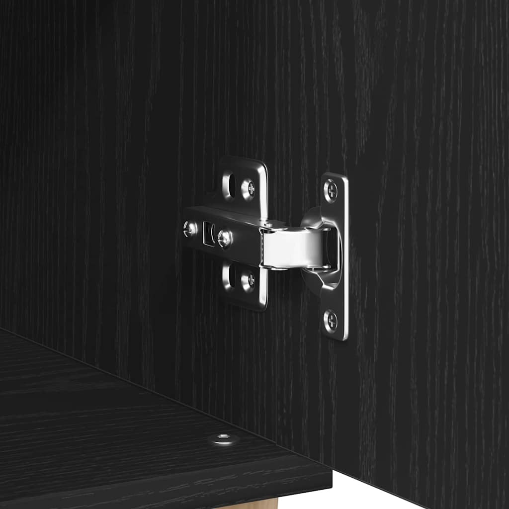 Sideboard Black 60 x 35 x 70 cm Engineered wood